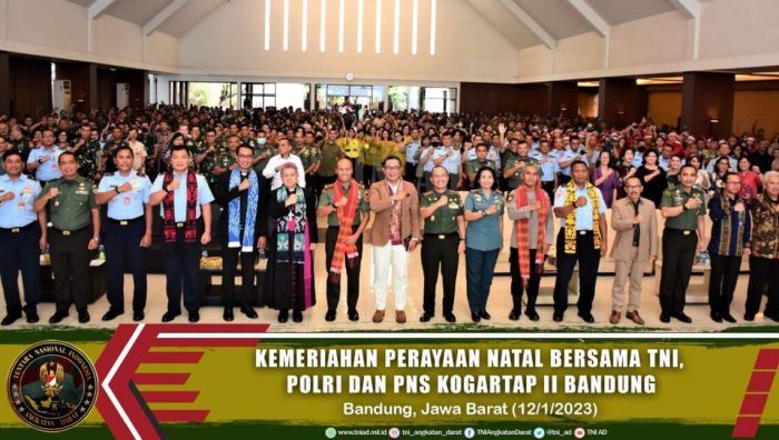 Perayaan Natal se-Wilayah Kogartap II Bandung