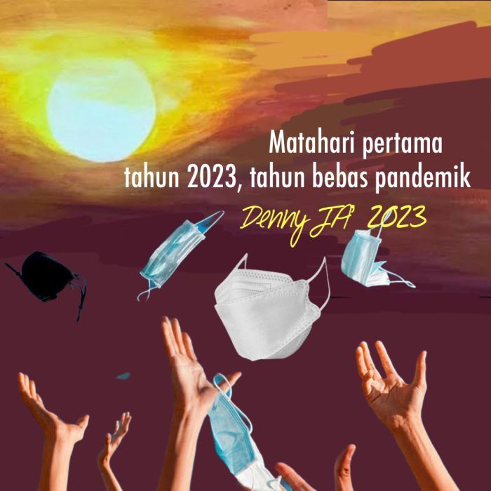 Matahari Pertama Tahun 2023, Tahun Dunia Bebas Pandemik?