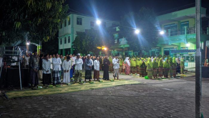 Peringati Isra Mikraj, Banom dan Lembaga NU Ranting Tebuwung Kompak