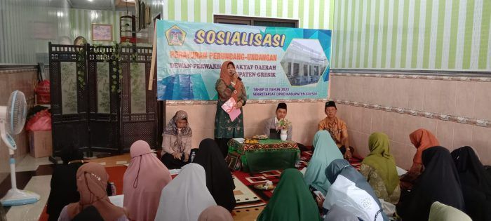 DPRD Gresik Gencarkan Sosialisasi Perda, Lilik PPP Bahas Kekerasan Perempuan dan Anak