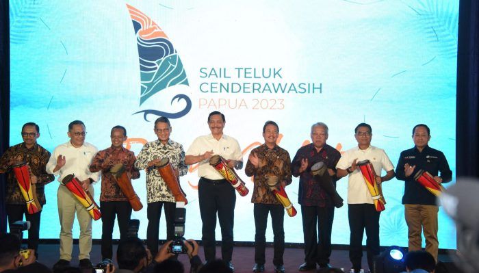 Sail Teluk Cenderawasih Papua 2023 Resmi Diluncurkan, Kepala Bakamla RI Hadir