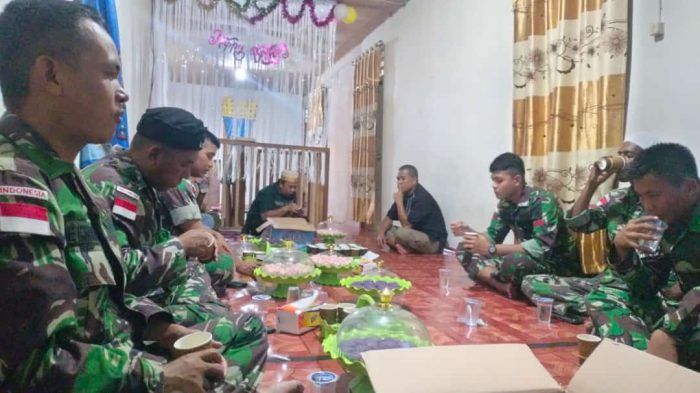Indahnya Ramadan di Elelim, Warga Ajak Satgas YR 142/KJ Buka Bersama