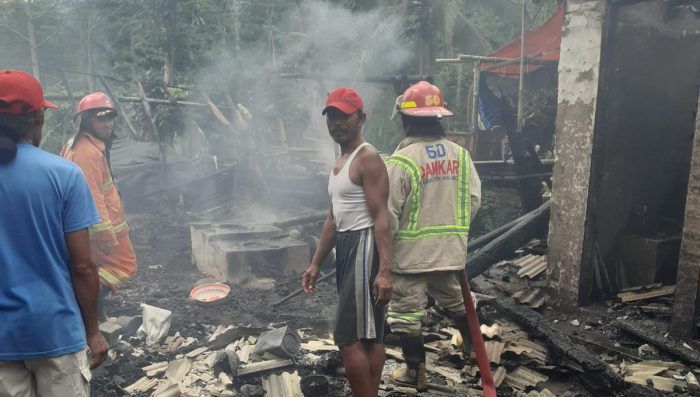 Kandang Ternak Ayam di Ngajum Malang Ludes Terbakar Akibat Lupa