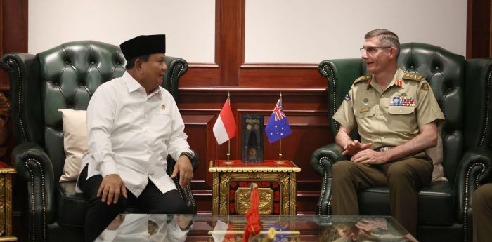 Terima Panglima Angkatan Bersenjata Australia, Prabowo: Program Kadet adalah Investasi Besar