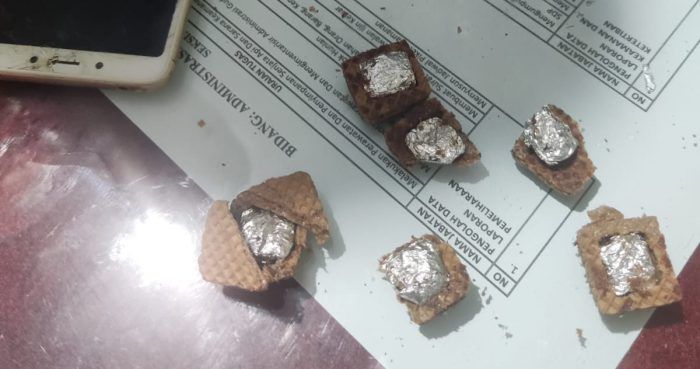 Berkat Kejelian Petugas, Wafer Isi Sabu Gagal Masuk Lapas Kelas 1 Malang