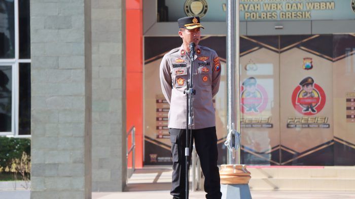 Wakapolres Gresik Beri Pesan Tingkatkan Harkamtibmas Selama Ramadan