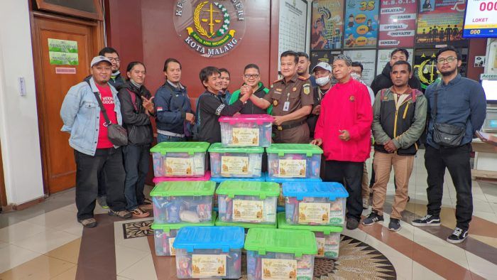 Begini Kedekatan Kajari Kota Malang dengan Insan Pers Jelang Lebaran