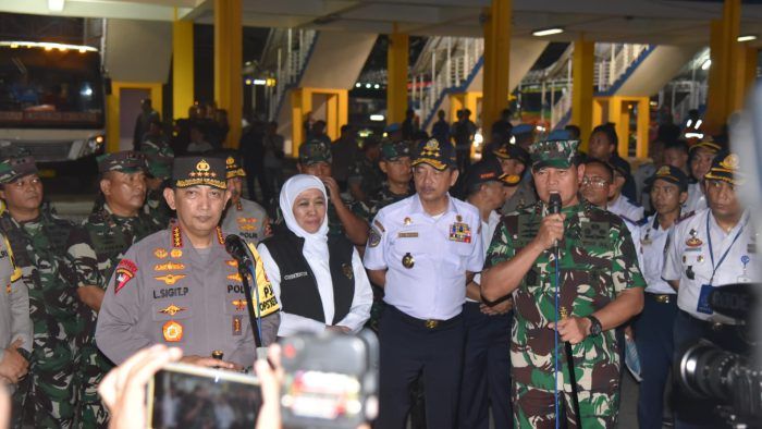 Panglima TNI Pastikan Surabaya Siap Hadapi Mudik Lebaran 2023