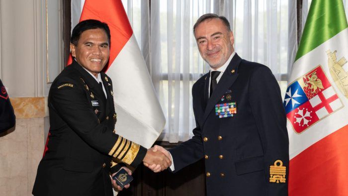 Kasal Kunjungi Italian Navy, Sepakat Tingkatkan Kerjasama Berbagai Bidang