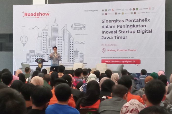 Sonny Sudaryana saat memberikan paparan kepada para peserta di MCC Kota Malang. (Foto: Istimewa)