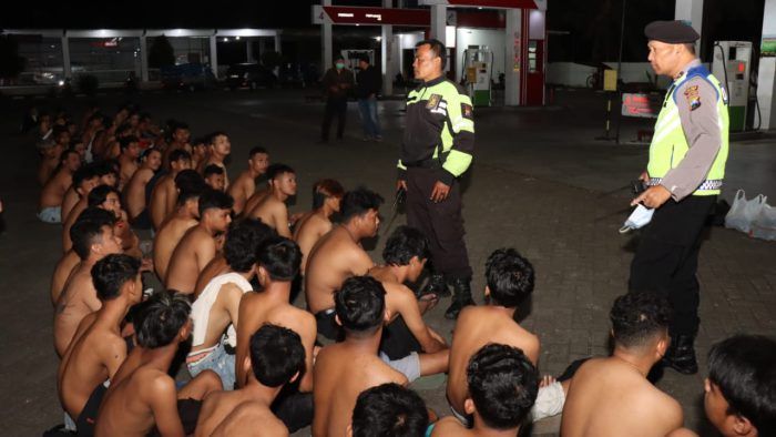 Balap Liar, Polres Malang Amankan 468 Remaja dan 308 Unit Motor