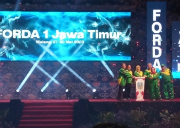 Pembukaan FORDA I Jawa Timur oleh Gubernur Jawa Timur, Khofifah Indar Parawansa. (Foto: Syaiful/Javasatu.com)