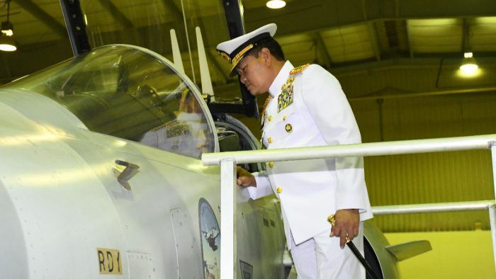 Panglima TNI Melihat Canggihnya Pesawat Dassault Mirage 2000-9 di Pangkalan Militer Al-Dafra, UAE