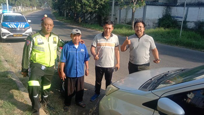 Satlantas Polres Gresik Temukan Mobil Hilang Kurang dari Sejam