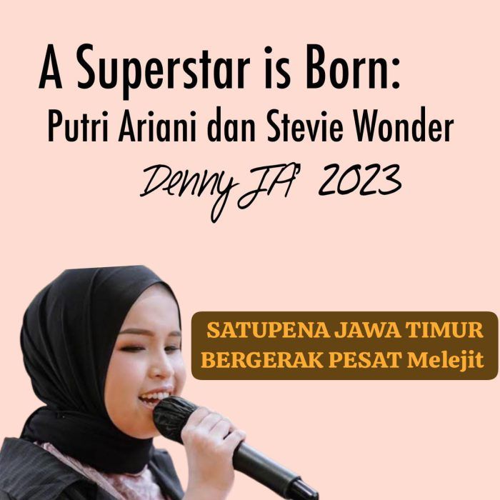A Superstar is Born: Putri Ariani dan Stevie Wonder