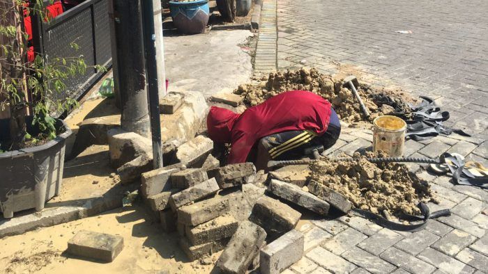 Dilapori Warga Terkait Pipa Bocor, Perumda Giri Tirta Gresik Gerak Cepat Perbaiki