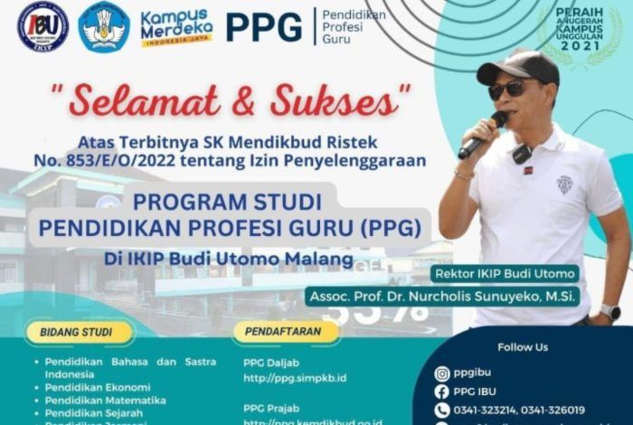 IBU Malang Buka Lima Program Studi Baru untuk PPG Prajabatan