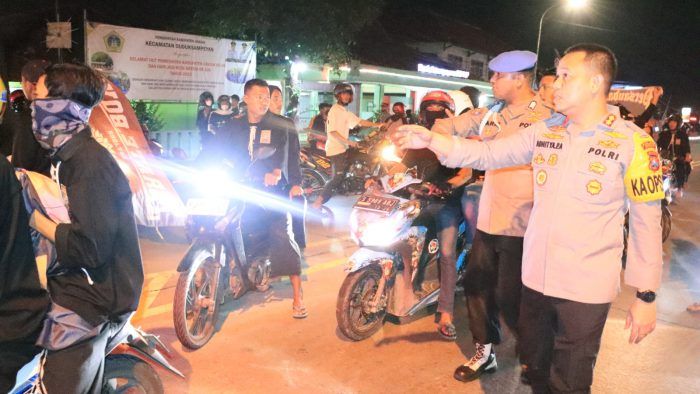 Polisi di Gresik Amankan Puluhan Simpatisan Pesilat Saat Konvoi