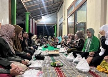 Mahasiswa KKN Al-Qolam dan Warga NU Kampungbaru Perkuat Ukhuwah