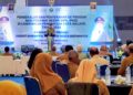 Sambuta Walikota Malang, Wahyu Hidayat saat penyerahan SK Pensiun PNS di lingkungan Pemkot Malang di MCC Kota Malang, Selasa (19/05/2026)