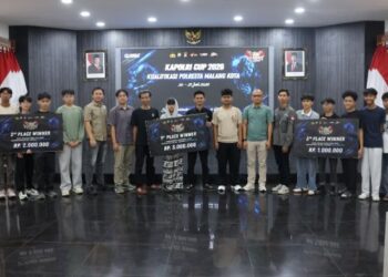 “Tim Lebih Semangat” Juara Mobile Legends Kapolri Cup 2026 Malang, Lolos ke 32 Besar