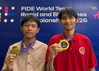 Dua Pecatur Malang Sabet Best Board di Kejuaraan Dunia Catur 2026
