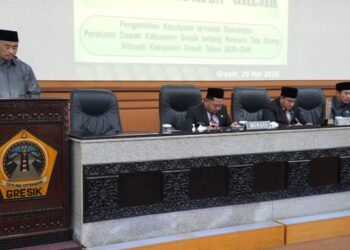 DPRD Gresik Sahkan Perda RTRW 2026-2046, Jadi Acuan Pembangunan 20 Tahun