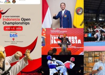 Di Era Richard Tampubolon, Indonesia Dipercaya Gelar Taekwondo Asia G2