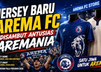 Arema FC Luncurkan Jersey Baru, Ludes Kurang dari Sejam