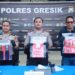 Polres Gresik Bongkar Modus Sabu Sistem Ranjau, Dua Kurir Dibekuk