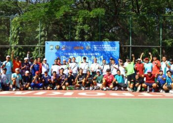 Turnamen Tenis Hari Bhayangkara Diharapkan Cetak Atlet Baru Gresik