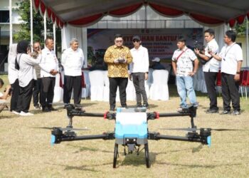 Mas Dhito Salurkan 216 Alsintan untuk Dongkrak Produksi Petani Kabupaten Kediri