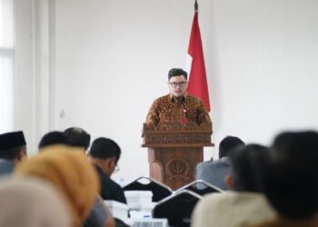 Sidang Paripurna Kabupaten Kediri, Mas Dhito Pimpin Doa untuk Korban Bencana