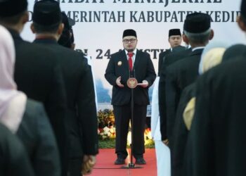 Kejar Manajemen Talenta ASN, Mas Dhito Ingatkan 121 Pejabat Baru Tak Boleh Santai