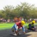 Rumput Sintetis Alun-Alun Majalengka Rusak Diganti, Anggaran Rp399 Juta