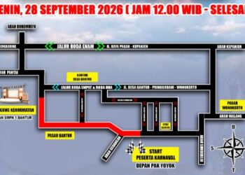 Bantur Nyawiji Carnival 2026, Wisatawan Diimbau Lewat Jalur Alternatif