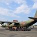 Hercules TNI AU Bawa 500 Koli APD untuk Penanganan Karhutla Kalsel