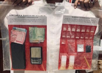 Polisi Bongkar Kurir Sabu di Gresik, Dibayar Rp25 Ribu per Ranjauan