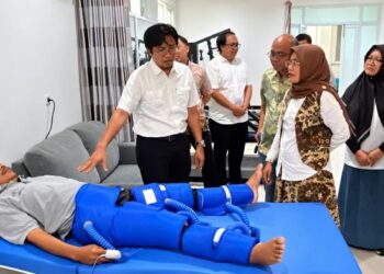 Wabup Kediri Apresiasi Layanan Terapi EECP di Pare