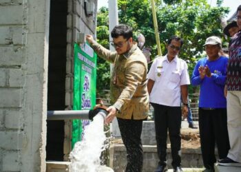 Hari Tani, Mas Dhito Bangun 26 Sumur Submersible untuk Hadapi Kemarau