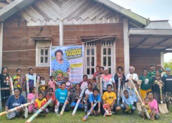 Tokoh Adat Perempuan Nduga Dorong Ketahanan Pangan Berbasis Lokal