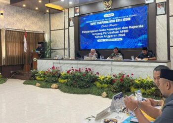 DPRD Kota Kediri Bahas Perubahan APBD 2026, Belanja Daerah Jadi Rp1,648 Triliun