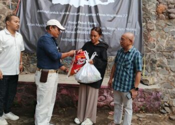 Posko Peduli Flores Malang Salurkan 210 Paket Sembako untuk Mahasiswa Terdampak Bencana