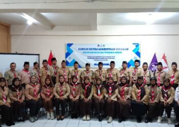 Pramuka Gresik Mulai Beralih ke Administrasi Digital