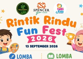 Rintik Rindu Fun Fest 2026 di Kota Batu, Ada Lomba Mewarnai dan Tahfizh Anak
