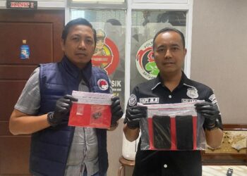 Sembunyikan Sabu di Bungkus Permen, 2 Pria di Cerme Ditangkap Polisi