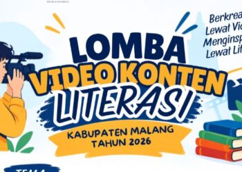 Warga Kabupaten Malang, Yuk Ikut Lomba Video Literasi Berhadiah Rp16 Juta