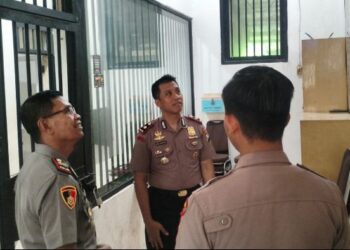 Wakapolres Gresik Ingatkan Tahanan Jangan Bullying di Rutan