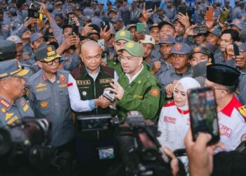 Prof Reda Manthovani Minta Satlinmas dan BPD Perkuat Soliditas