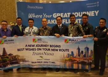TransNusa Buka Rute Bali-Melbourne